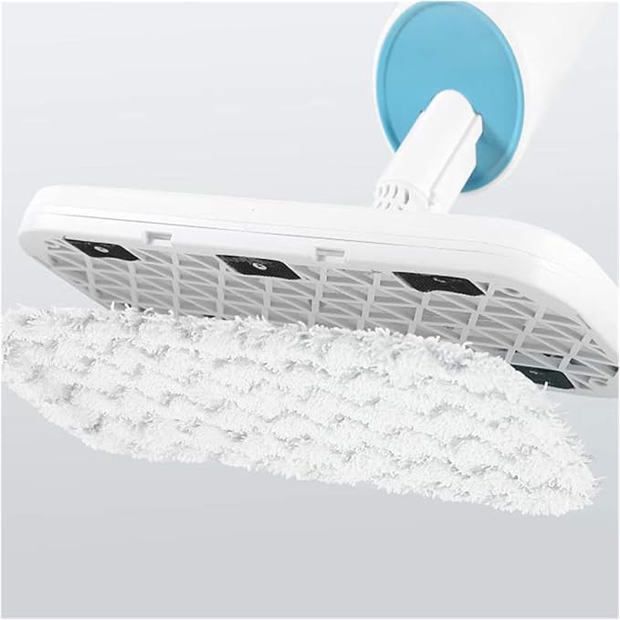 Household Steam Mop High Temperature Cleaner Steam 1200W Multifunctional White Cleaner Electric Brush Floor Steam Mop
