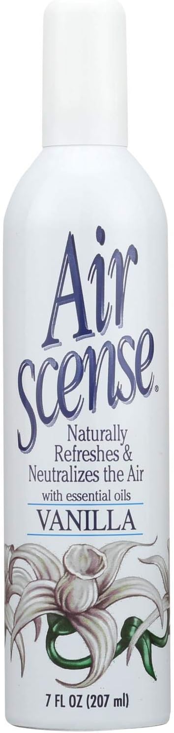 Air Scense Air Freshener - Vanilla - Case of 4 - 7 oz
