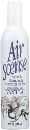 Air Scense Air Freshener - Vanilla - Case of 4 - 7 oz