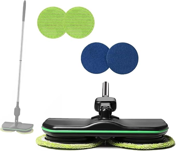 Floor Cleaner Starter KitDry Wet MopFloor Mopping SystemWet Mops Dust Mop for Hardwood Laminate Vinyl Ceramic Floors Cleaning