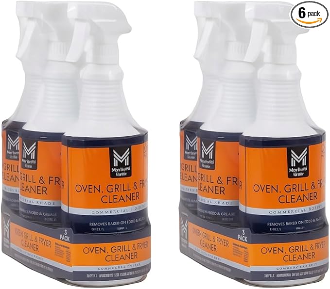 2 Pack Value Pack Oven Grill and Fryer Cleaner (32 oz 3 pk.) Total 6 Pack (192 oz)