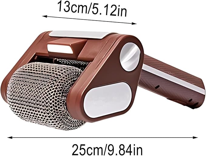 Electric Grill Cleaner Bristles Free304 Stainless Steel Power Roller Blasts Away Burnt-On Food 350 RPM High Speed Cleaningfor Outdoor BBQ