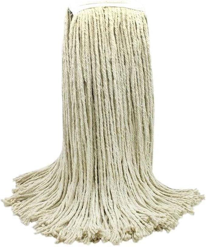 Wet Mop Premium Cotton Cut End Narrow Bend 20 oz