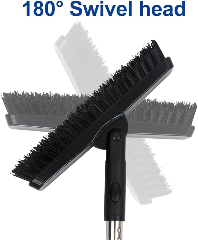 CELOX Grout Cleaner for Tile Floors Shower Tile Floor Scrubber for Cleaning Baseboard Bathroom Black