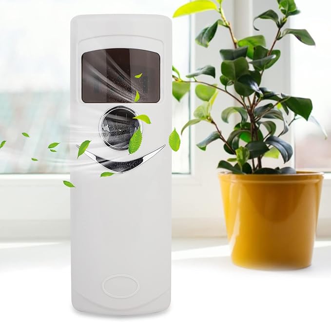 Automatic Air Freshener Spray 3 Modes LCD Screen Air Freshener Dispenser Fragrance Dispenser for Bathroom Hotel Office Public Area
