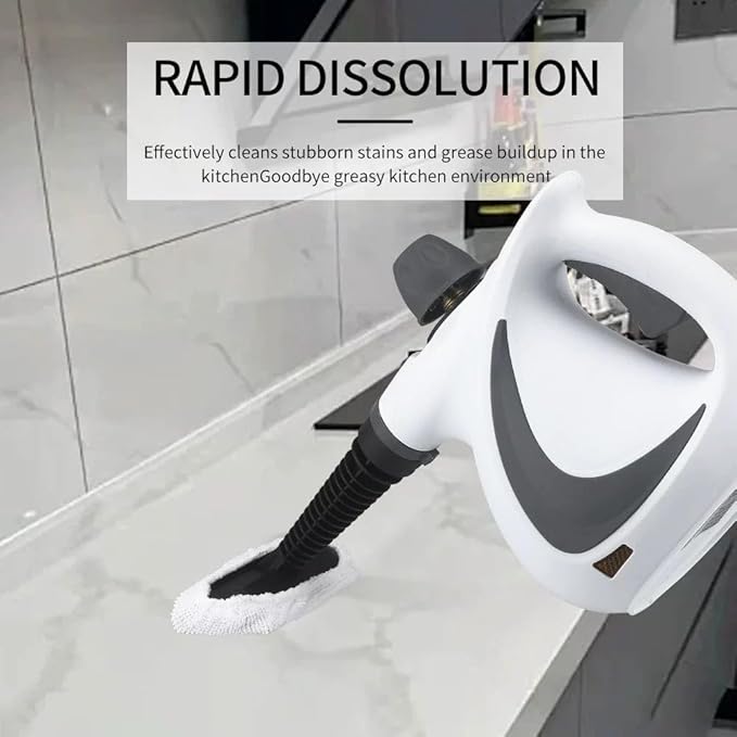 Steam Cleaner Pressurized Handheld Multi-surface Natural SteamCleaner SteamCleaner For Upholstery Kitchen Bathroom Car Interior