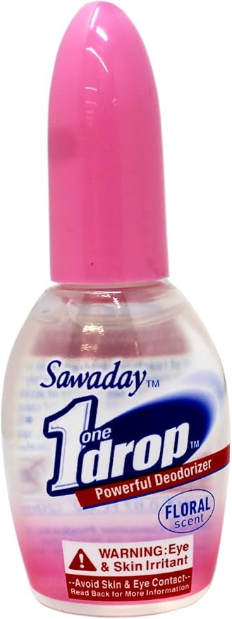 One-Drop Powerful Deodorizer Floral Scent 0.67 Ounce 6 Pack