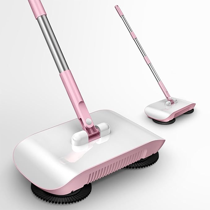 Household Sweeper Manual Floor 2 in 1 Broom and Mop Hand Push Type Dustpan Home Tools Automatic Sweeper Manual Floor