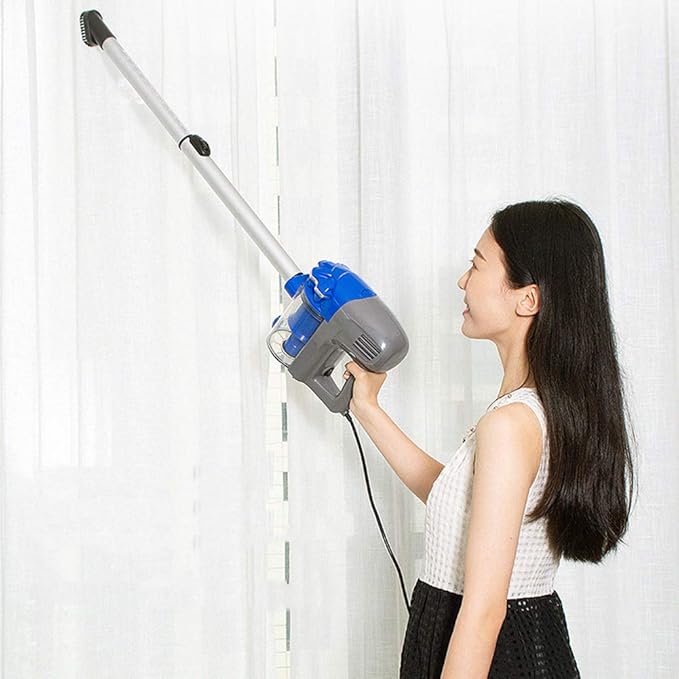Stick Vacuum Cleaner 2 in 1 Upright Handheld Vacuum 13KPa Powerful Suction Multi cyclonic Function for Carpet Car Pet Hair