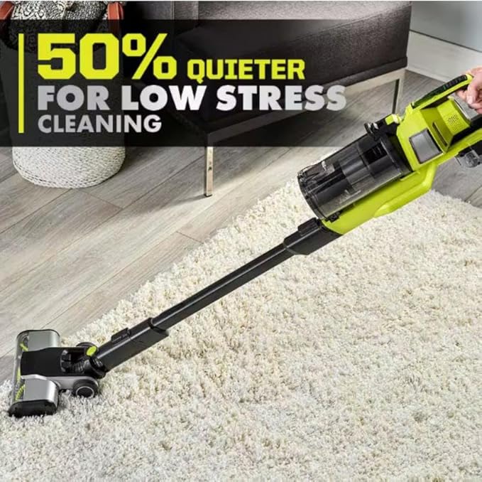 PBLSV716K-PCL756B Fits for Ryobi 18V Cordless Pet Stick Vacuum Cleaner Kit w/Battery Charger &amp Cordless SWIFTClean Spot Cleaner