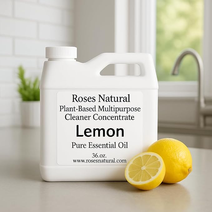 Multipurpose Cleaner Concentrate 36 oz | Plant-Based Biodegradable Streak-Free Cleaning for Kitchen Bathroom Floors &amp Glass. Made in the USA (Vanilla Pumpkin)