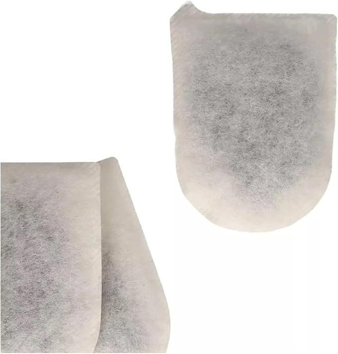 3pc/6pc Aquarium Filter Bags Reusable Fine Filter For Fresh Saltwater TanksCompatible forTetra Easycrystal600 FilterBoxFish Tank(WHITE)