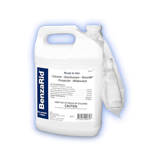Hospital Disinfectant Sanitizer &amp Virucide | Kills 99.99% of COVID-19 Avian Flu H1N1H1N2 H5N1 SARS Bloodborne Pathogens Staph Bacteria &amp Mold | EPA Reg. | Child &amp Pet Safe 1 Gal