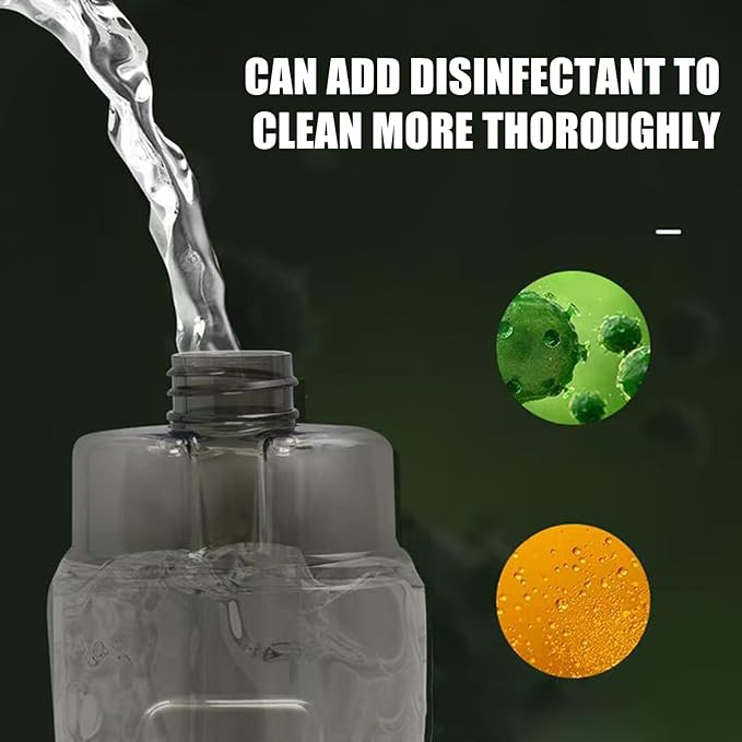 Spray Mop Cleaner PP Stainless Steel Multifunctional Floor Cleaning Tool with Precision Contactless Spray Design Easy Use Mop for Kitchen Office