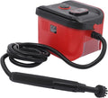 1500W Handheld Steam Cleaner Portable Steam Cleaner for Home with 13s Heat-Up 1.2L Tank 3 Gears Adjustment Steam Cleaning Machine for Range Hood Curtains Leather Tile (Red)