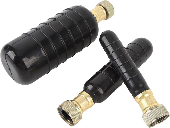 Rubber Drain Bladder Kit for 1 to 6 Inch Drain Pipes Bathroom Kitchen Sinks Unclog Bladders 3PCS DRAIN KIT