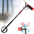 Telescopic Window Cleaning Pole Kit Water Fed Telescopic Brush Extendable Cleaner Conservatory Roof Cleaning Window Cleaner Kit for Photovoltaic Panel Cleaning Trucks6M/20FT (6M/20FT)