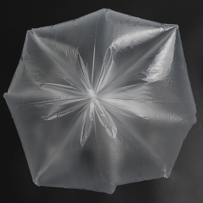 Vababa 13 Gallon Clear Tall Kitchen Trash Bags Garbage Bags 225 Counts