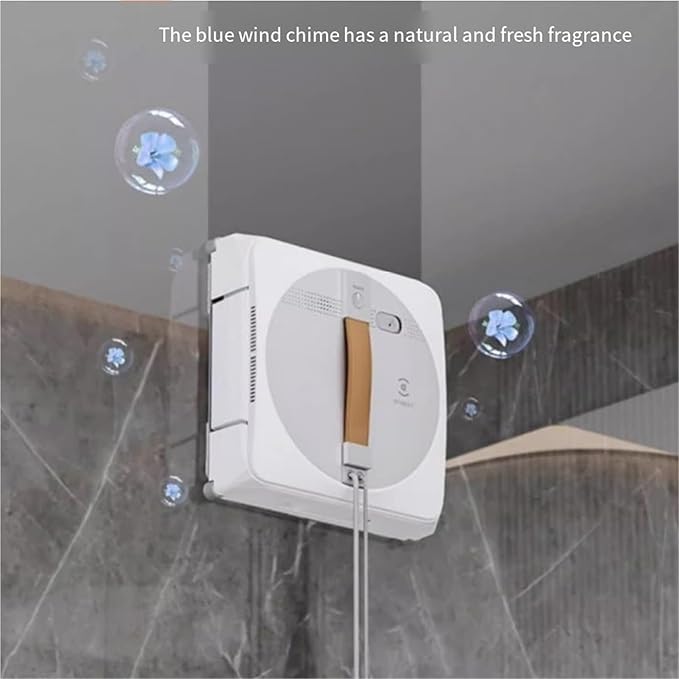 1690ML Window Cleaning Liquid Blue Chimes Scented Compatible With ECOVACS For All Models W1S W2PRO W960