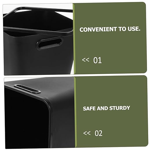 Creative Large Plastic Trash Can for Home Versatile Wastebasket for Bathroom Kitchen Bedroom and Living Room Clean Design for College and Beyond
