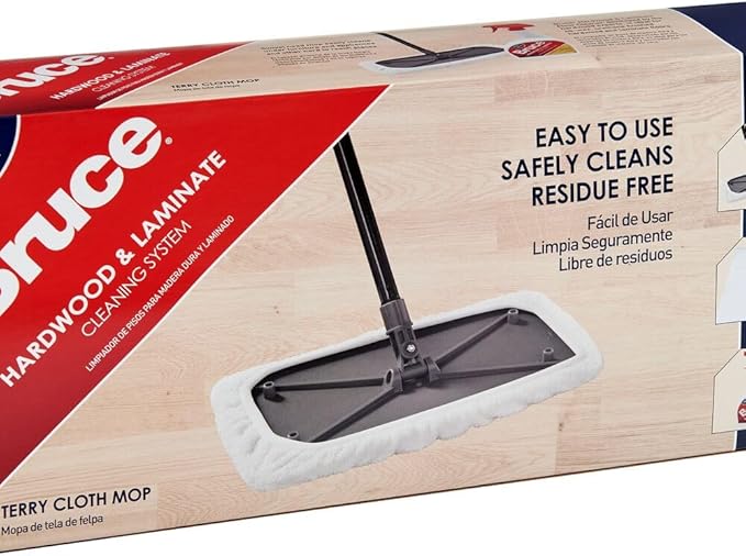 Bruce Hardwood &amp Laminate Cleaning System (with Terry Cloth Mop Cover)