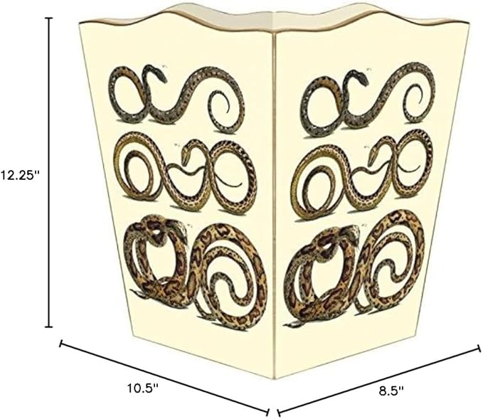 Marye-Kelley WB870-Snake Wastepaper Basket