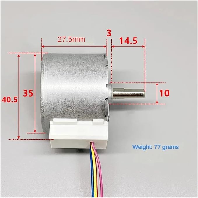 35BYJ412 Stepper Electronic Starter DC 12V Intelligent Toilet/Body Cleaner/air Circulation Fan Electronic Starter
