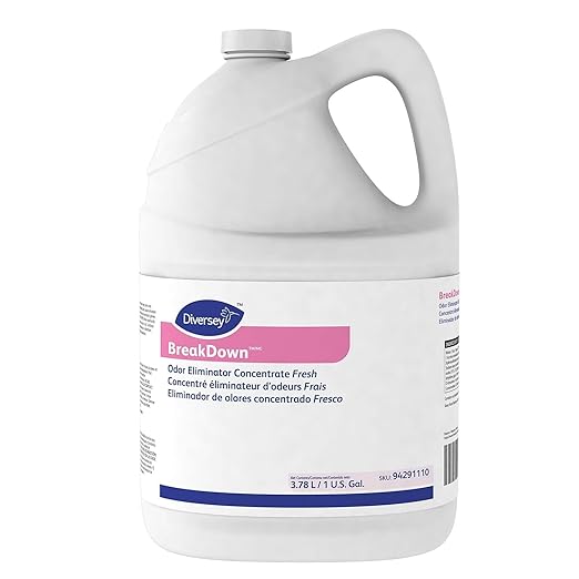 Diversey 94291110 Butcher's Odor Eliminator Fresh Scent Liquid 1 gal. Bottle (Case of 4)
