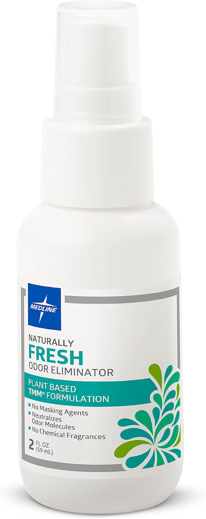 Medline Fresh Naturals Odor Eliminator Plant Based Odor Neutralizer Deodorizer Home Healthcare 2 oz spray bottle
