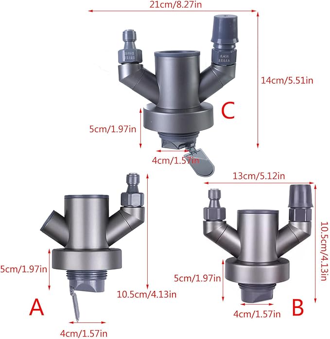 Effective Drainages Solution Smell-Proof Triples Sink Connector Drain Interfaces Simple Install for Bathroom