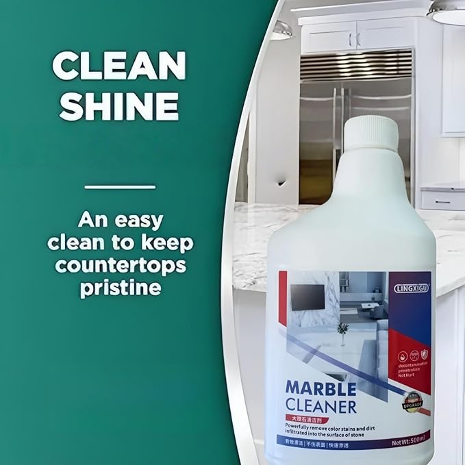 Stone Stain Remover Cleaner For Granite Quartz Marble Tiles Stubborn Stains Scratch Removal Ceramic Cleaner 500ml(3pcs)