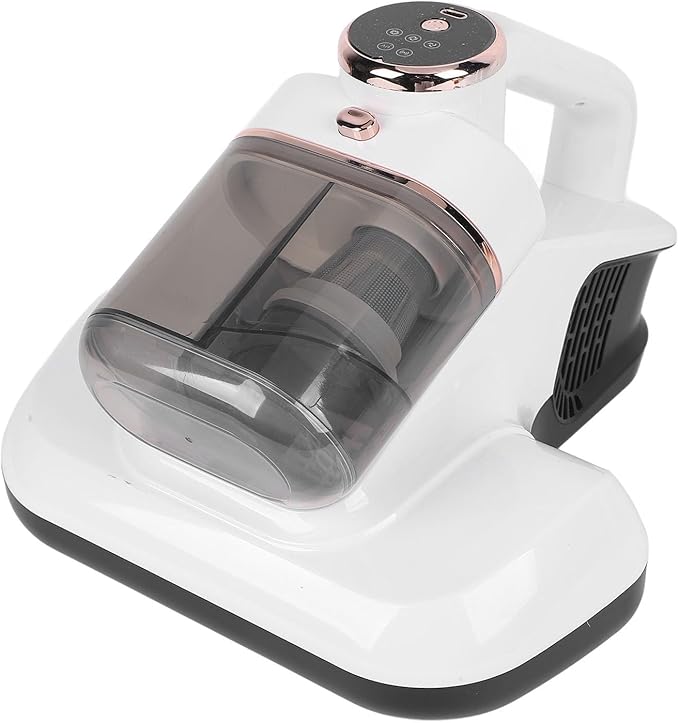 Bed Mattress Vacuum Cleaner 10000Pa Strong Suction Handheld Bed Steamer Couch Steam Cleaner with 400ml Dustbin for Pillows Sheets Sofa Plush Toys