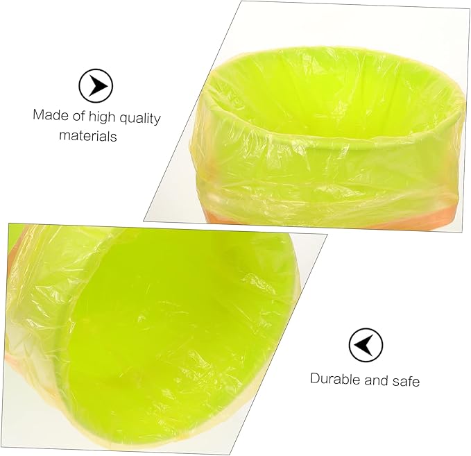 10packs Disposable Drawstring Trash Bags for Household Use Extra Thick Rubbish Bags for Bathrooms Bedrooms Offices -up