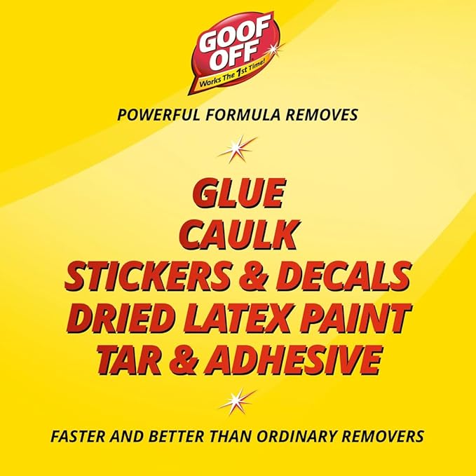 Professional Strength Adhesive Remover – 16 fl. oz (Pack of 3) | Removes Stickers Paint Grease Tar Gum &amp More | Heavy-Duty Cleaner for Home Auto &amp Garage Projects