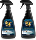 Marine 31 Mildew Stain Remover &amp Cleaner | Removes Stains from Boats Homes Patios Bathrooms &amp Showers | Effective Mold &amp Mildew Cleaner | M31-370X2 | 20oz (2-Pack)