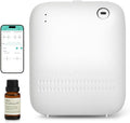 Waterless DiffuserWireless Essential Oil Battery Operated2000 Sq FtSafety LockQuietBluetooth AppHotel Home Collection Scent Machine - White
