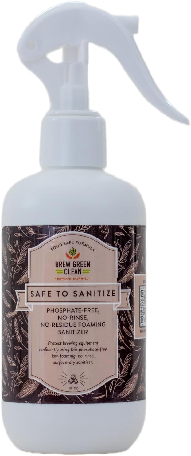DERMAGLOVE Comprehensive Brewery Hygiene Kit - Cleaning Agenda for Breweries Ensures Uncompromised Taste Integrity - 8 Fl Oz (Pack of 5)