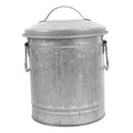Healifty Bucket Shaped Desktop Wastebasket Small Office Trash Bin with Lid Sturdy Rubbish Container for Home Bedroom Desk Easy to Clean and Reusable