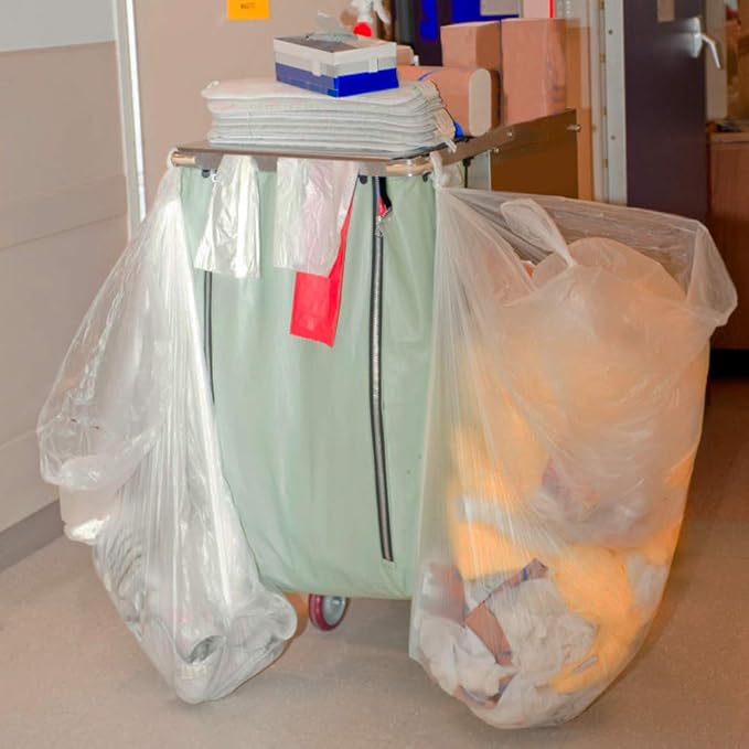 18 Gallon Clear Large Trash Bag 95 Counts