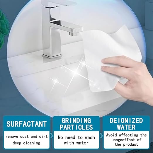 Granite Polishing Powder with Sponge Wiper &amp Glove Marble Etch Remover - Professional Cleaner Compound for Granite Marble Quartz &amp Stone | Restores Shine Removes Scratches &amp Etch