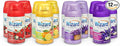 Wizard Automatic Spray Refill Fresh Favorites Variety Pack 12-Count (Sweet Vanilla Lavender Freshly Picked Lavender Rose Bouquet Tropical Citrus) Fits Air Wick &amp Glade Automatic Sprayers.