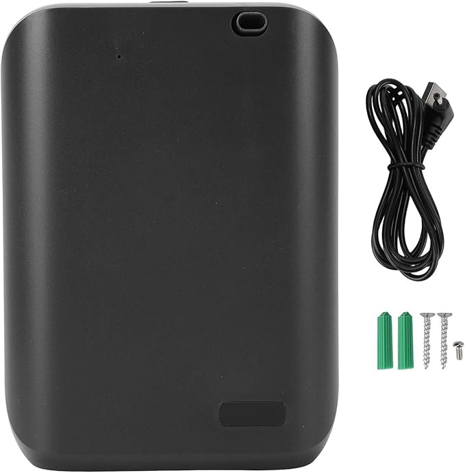 Smart APP Scent Diffuser Wall Mount Waterless Diffuser Silent Air Freshener Diffuser for Hotels Offices Conference Rooms Clubs (Black)
