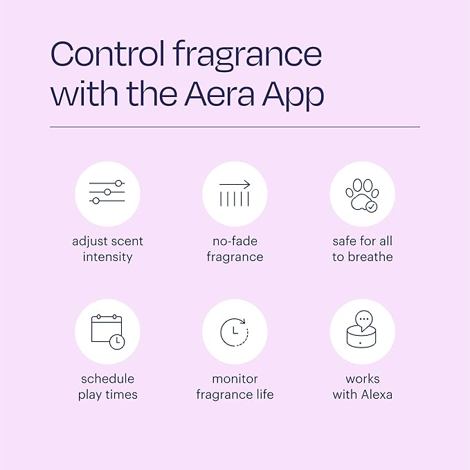 Aera True Loves Amber Skies - Deodorizing Home Fragrance Scent Refill for Pet Odor - Notes of Amber Iris &amp Red Honeysuckle - 25mL - For Use With Aera Diffuser (Sold Separately)