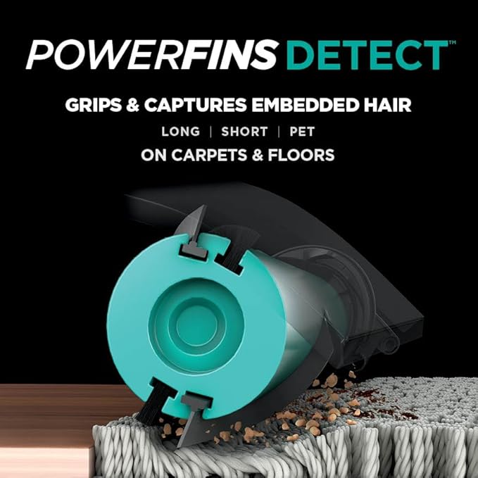Shark Detect Ultralight Corded Stick Vacuum with Direction Detect and Self-Cleaning Brushroll Powerful Hair Pickup Ultra-Lightweight Crevice &amp Upholstery Tool Included Evergreen HZ752