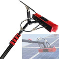 photovoltaic Cleaner Window Cleaning Pole Water Fed Pole Kit Water Fed Cleaning System 3-in-1 Aluminum Outdoor Window Cleaner Cleaning Tool for Window Glass Solar Panel10.8m