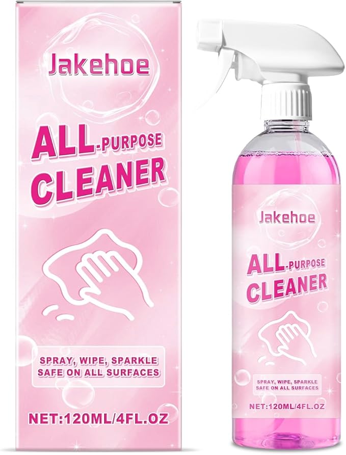 Multi-Functional Household Cleaner - Effective For Kitchen Bathroom Living Room - Removes Grease Limescale Dust - Easy To Use(3PCS)