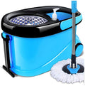 Dual-use Mop Bucket Rotating Automatic Drive Hand-Free Washing Mopping Hand Pressure Dewatering Home