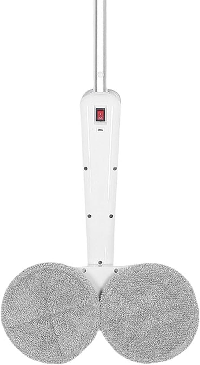 Focket Cordless Electric Mop USB Rechargeable Electric Mop with Builtin Lights and Large Water for All Floors