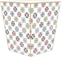 Marye-Kelley WB897-Retro Daisy Wastepaper Basket