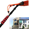 Telescopic Photovoltaic Panel Cleaning Brush Washing Set Equipment Telescopic Extension Cleaning Pole 3.6M - 11M Suitable for Trucks Windows Window Glass Wall30FT/9M
